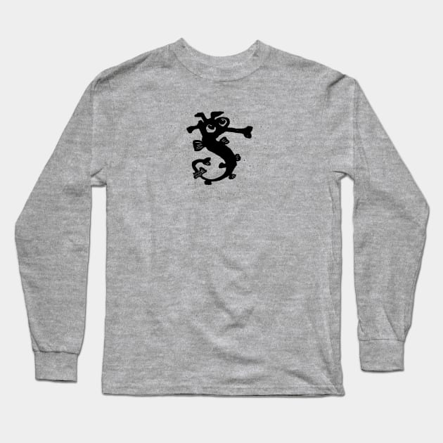 Funny Sea Horse Long Sleeve T-Shirt by mnutz